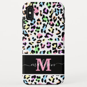 Case-Mate iPhone Case Monogramme Poster de animal Leopard Girly