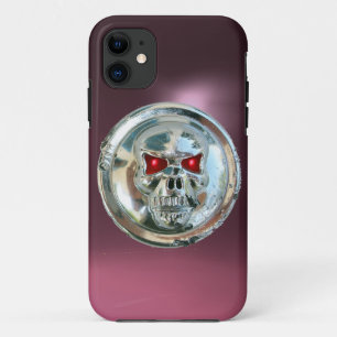 Coque iPhone 11 MONOGRAMME pourpre