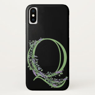 Case-Mate iPhone Case Monogramme Q Lavande Eucalyptus