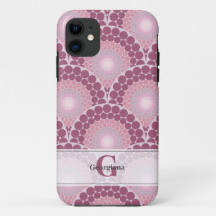 Case-Mate iPhone Case Monogramme Radiant Rose Dusky Rose Dot Mandala
