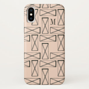 Case-Mate iPhone Case Monogramme Rectangle géométrique X Design