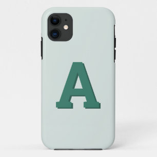 Case-Mate iPhone Case Monogramme rétro moderne