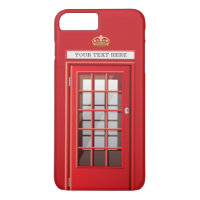 Monogramme rouge britannique vintage de coutume de