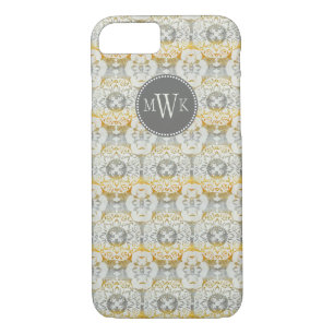 Coques Pour iPhone Monogramme   Tapestry Rosette II
