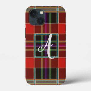 Case-Mate iPhone Case Monogramme (Tartan), Nom