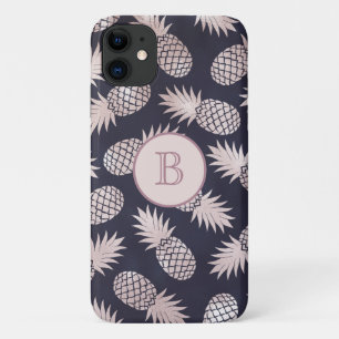Case-Mate iPhone Case Monogramme Tropical Pineapple Féminin Rose Gold Na