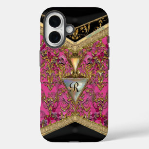 Coques iPhone 16 Monogramme victorien de Marshwell