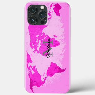 Case-Mate iPhone Case Monographie Monogrammes Voyageur Blush Pink Purple