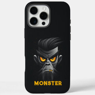Coques iPhone 16 Pro Max Monster noir en colère