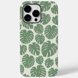 Coque Pour Pour iPhone 14 Pro Max Monstera - Vert
