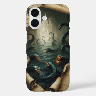 Coques iPhone 16 Monstre de mer mythique