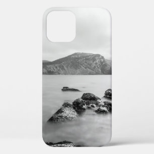 Case-Mate iPhone CASE MONTAGNE GRIS ET NOIR PRÈS DE L'EAU CORPORELLE