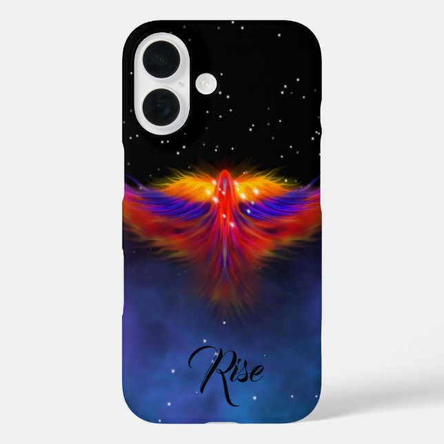 Coques Case-Mate iPhone Monter comme un Phoenix dans l'espace (Verso)