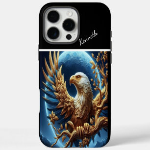 Coques iPhone 16 Pro Max Montre Golden Eagle Moon