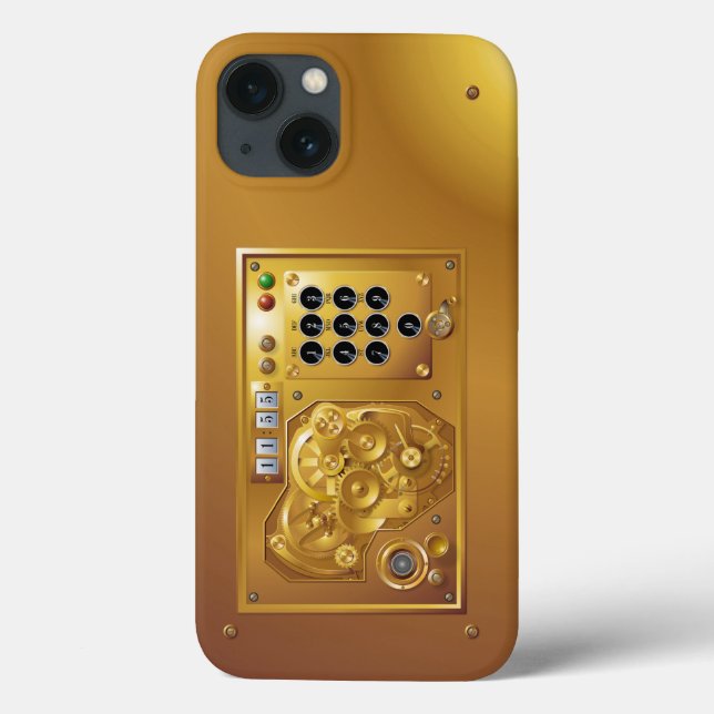 Coques Case-Mate iPhone Montre Steampunk (Verso)