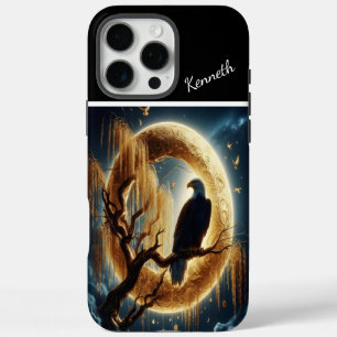 Coques iPhone 16 Pro Max Montres d'aigle Mer Lune