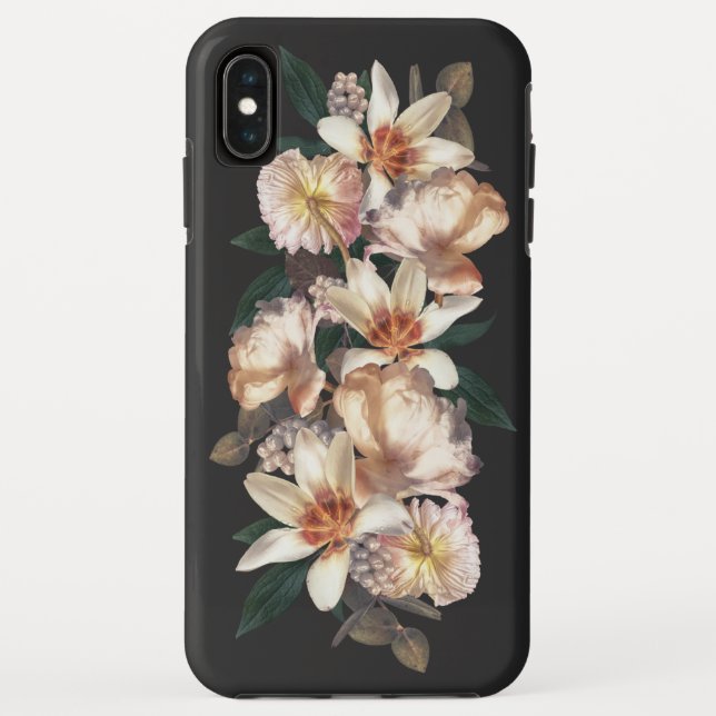 Coques Case-Mate iPhone Moody Tulips et Berries Botanique (Dos)