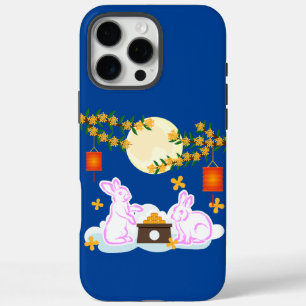 Coques iPhone 16 Pro Max Moon Rabbit Mooncake Osmanthus