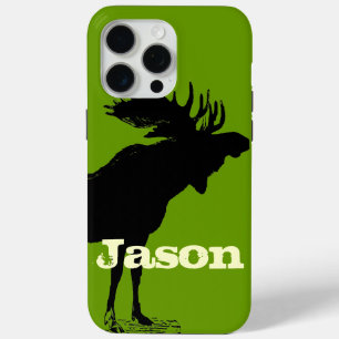 Coque iPhone 15 Pro Max Moose iPhone personnalisé