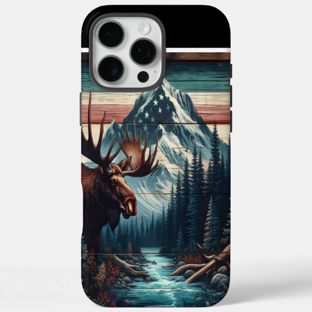 Coques Case-Mate iPhone Moose Mountain (Verso)