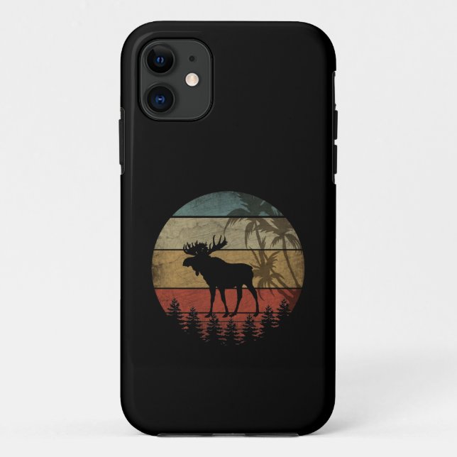 Coques Case-Mate iPhone MOOSE vintage (Dos)