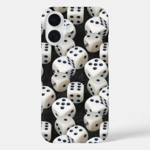 Coques iPhone 16 Morceau en cuir noir