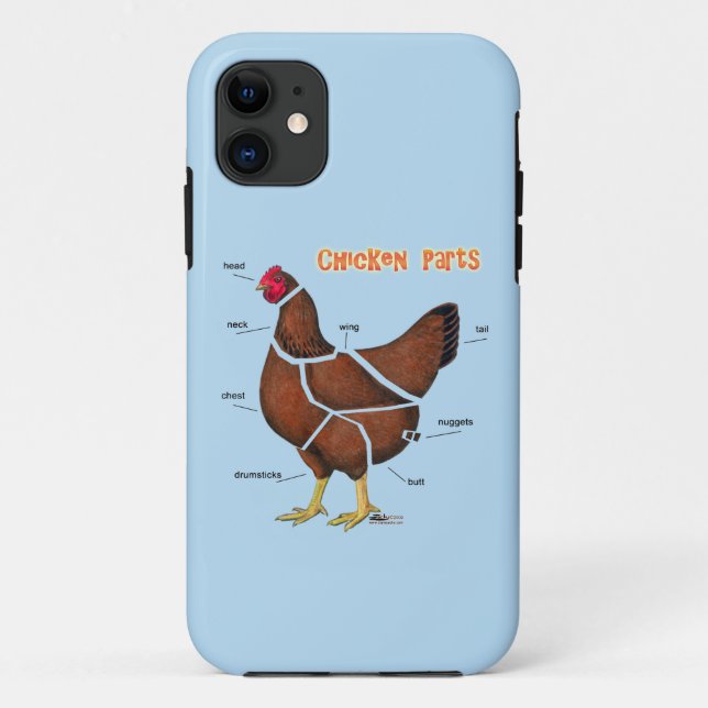 Coques Case-Mate iPhone Morceaux de poulet (Dos)