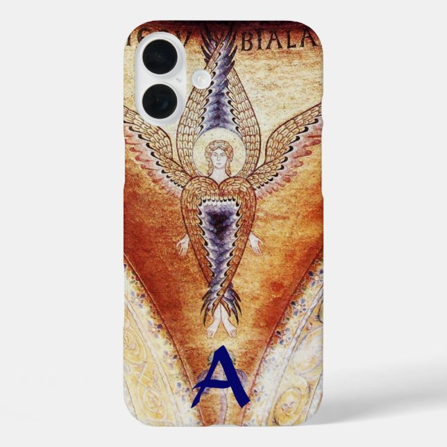 Coques Case-Mate iPhone MOSAIC ANGEL, Monogramme (Verso)