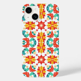 Coque Pour iPhone 14 Mosaic Motif Design géométrique élégant
