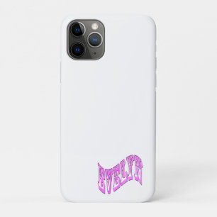 Case-Mate iPhone Case Mosaïque rose Nom Evelyn
