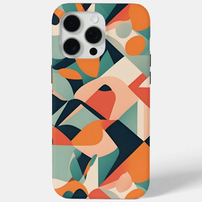 Coques Case-Mate iPhone Mosaïque vibrante (Verso)