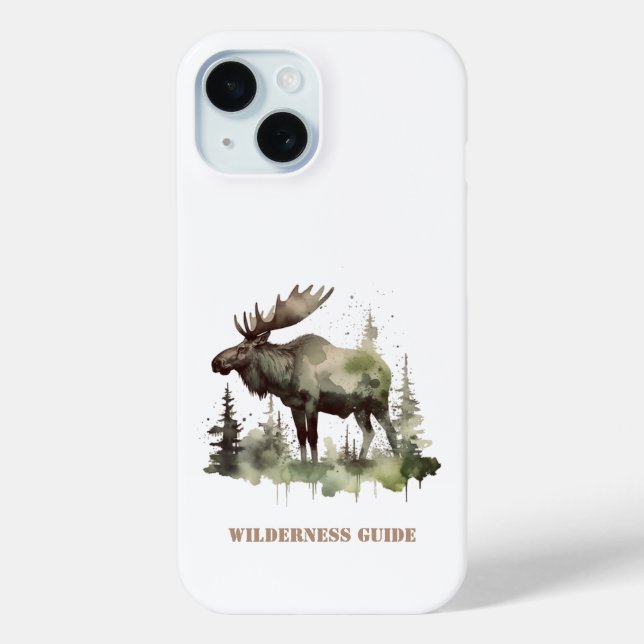 Coques Case-Mate iPhone Mossy Moose Wildlife Portrait, personnalisé (Verso)