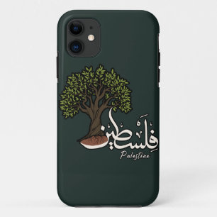 Case-Mate iPhone Case Mot arabe palestinien avec l'olivier palestinien