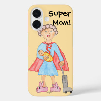 Coques iPhone 16 Mother's Day Super Mom