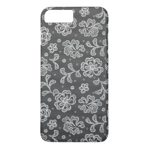 Coque iPhone 7 Plus Motif 1 de tissu de dentelle