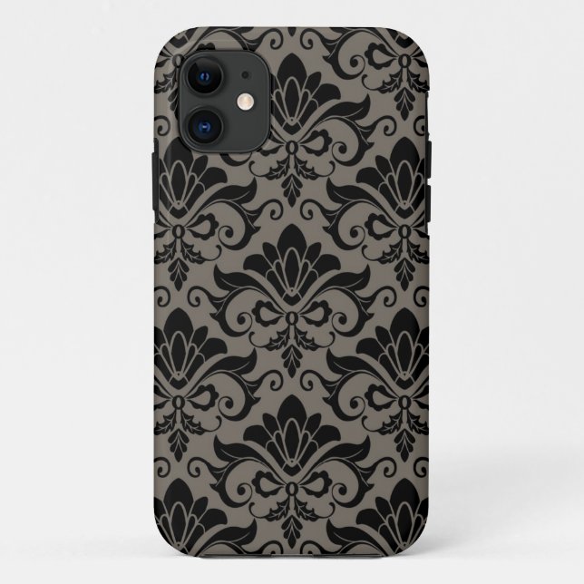 Coques Case-Mate iPhone Motif 2 de damassé (Dos)