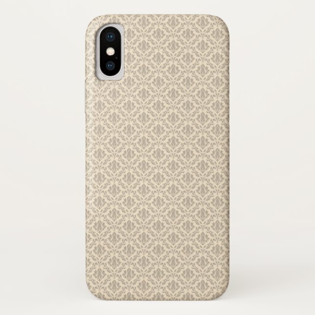 Coques Case-Mate iPhone Motif 3 de damassé (Dos)
