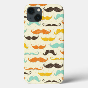 Etui iPhone 13 Motif 3 de moustache