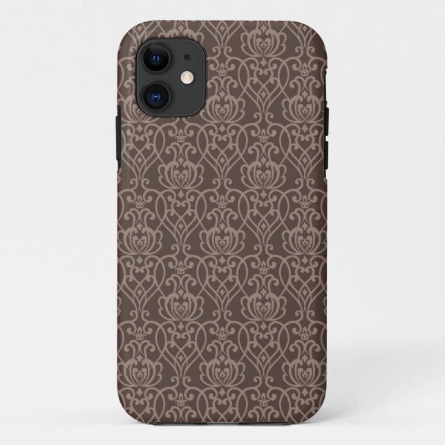 Coques Case-Mate iPhone Motif 6 de damassé (Dos)