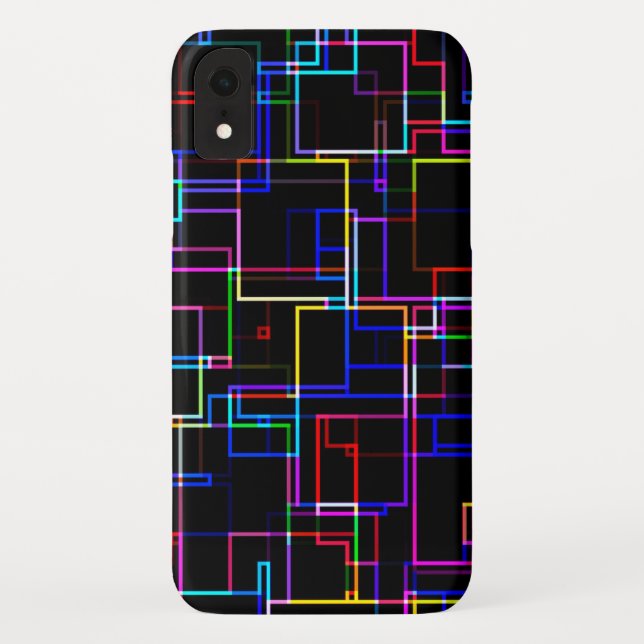 Coques Case-Mate iPhone Motif à bandes multiples cool (Dos)