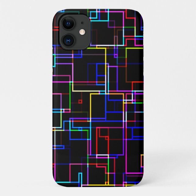 Coques Case-Mate iPhone Motif à bandes multiples cool (Dos)