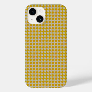 Coque Pour iPhone 14 Motif à bille jaune