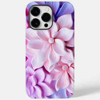Coque Pour Pour iPhone 14 Pro Max motif à fleurs Pastel 3D