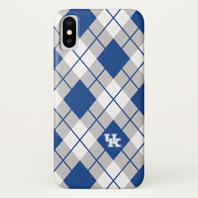 Coques Case-Mate iPhone Motif à motifs de losanges du Kentucky | Kentucky (Dos)