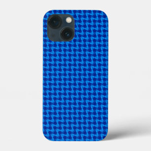 Case-Mate iPhone Case motif à ondes bleues Abstrait