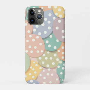 Case-Mate iPhone Case Motif à points Polka sans couleur pastel