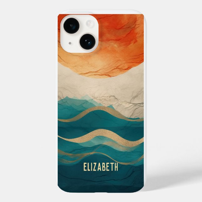 Coques Case-Mate iPhone Motif Abstrait Boho (Verso)