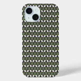Coque Pour iPhone 15 Motif Abstrait Botanique Géométrique Mosaïque 1318