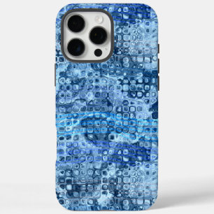 Coques iPhone 16 Pro Max Motif abstrait d'eau bleue océanique
