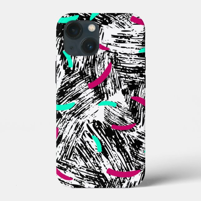 Coques Case-Mate iPhone Motif Abstrait moderne. (Verso)
